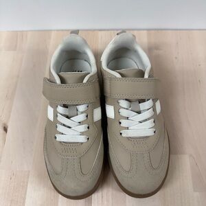 H&M Beige and White Velcro Sneakers size 11 T